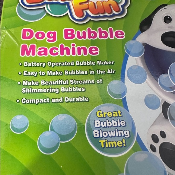 Dalmatian Dog Bubble Maker White and Black Learning Toy - Picture 2 of 4